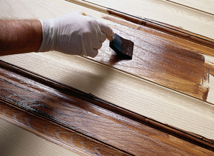 Applying Stain