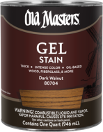 Gel Stain Dark Walnut Quart